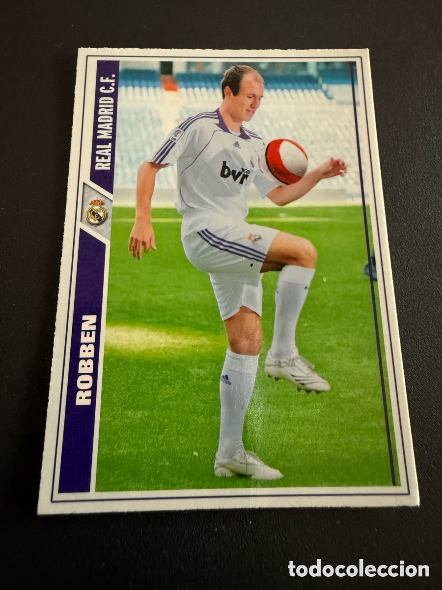 Figurine di Calcio: MUNDICROMO 2007-08. n 16. ROBBEN