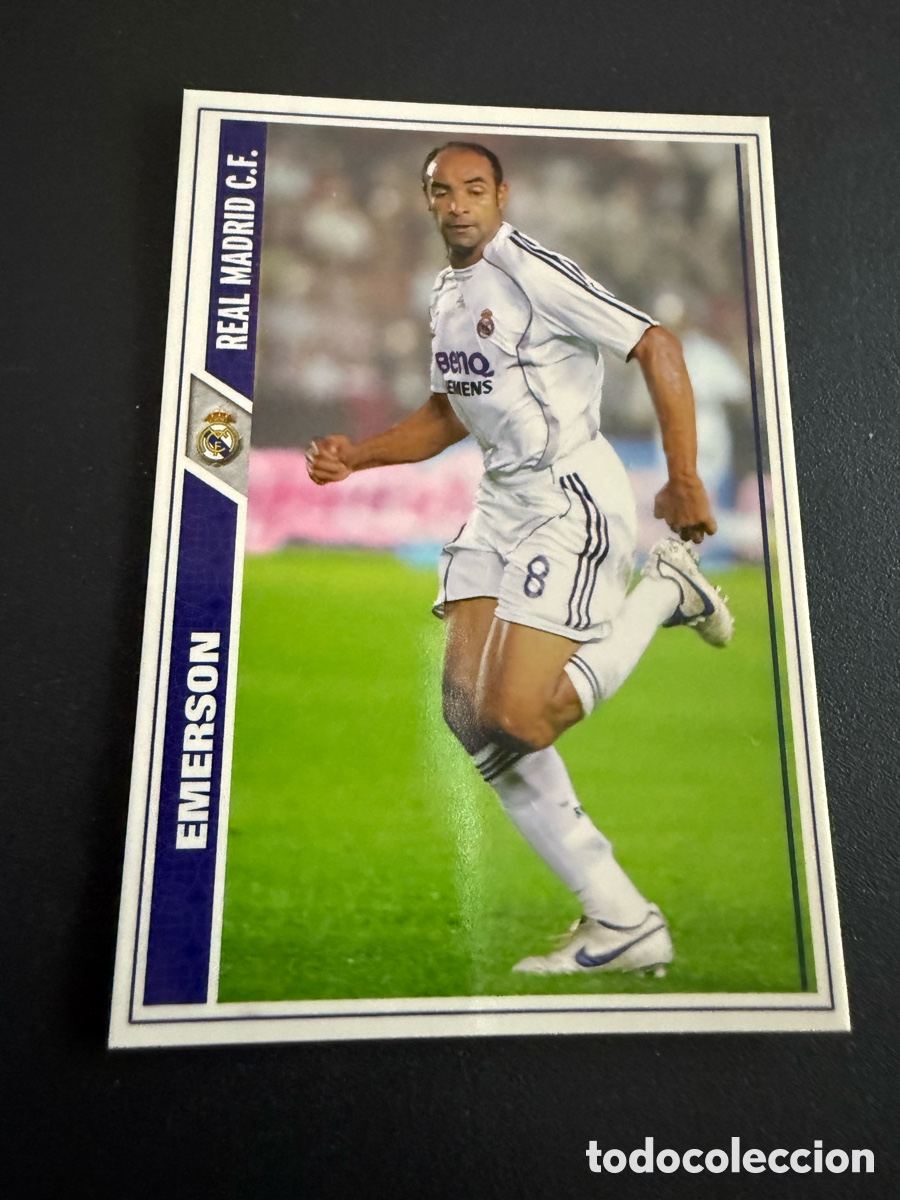 Figurine di Calcio: MUNDICROMO 2007-08. n 16. EMERSON