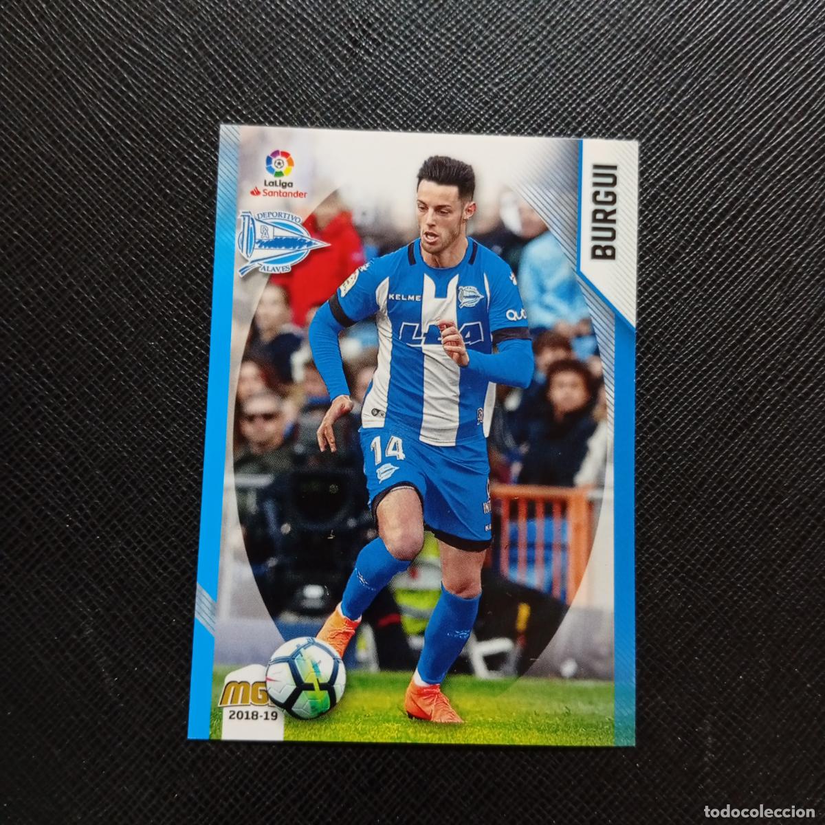 Figurine di Calcio: 15 BURGUI ALAVES PANINI MEGACRACKS 2018 2019 CROMO FUTBOL 18 19 - (MD06/07-1) PG20 B