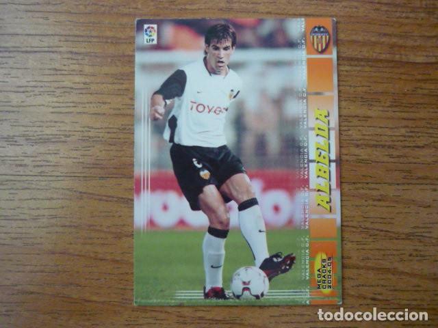 Cromos de f&uacute;tbol: MEGACRACKS 2004 2005 PANINI N&ordm; 315 DAVID ALBELDA (VALENCIA) - FUTBOL CROMO LIGA 04 05