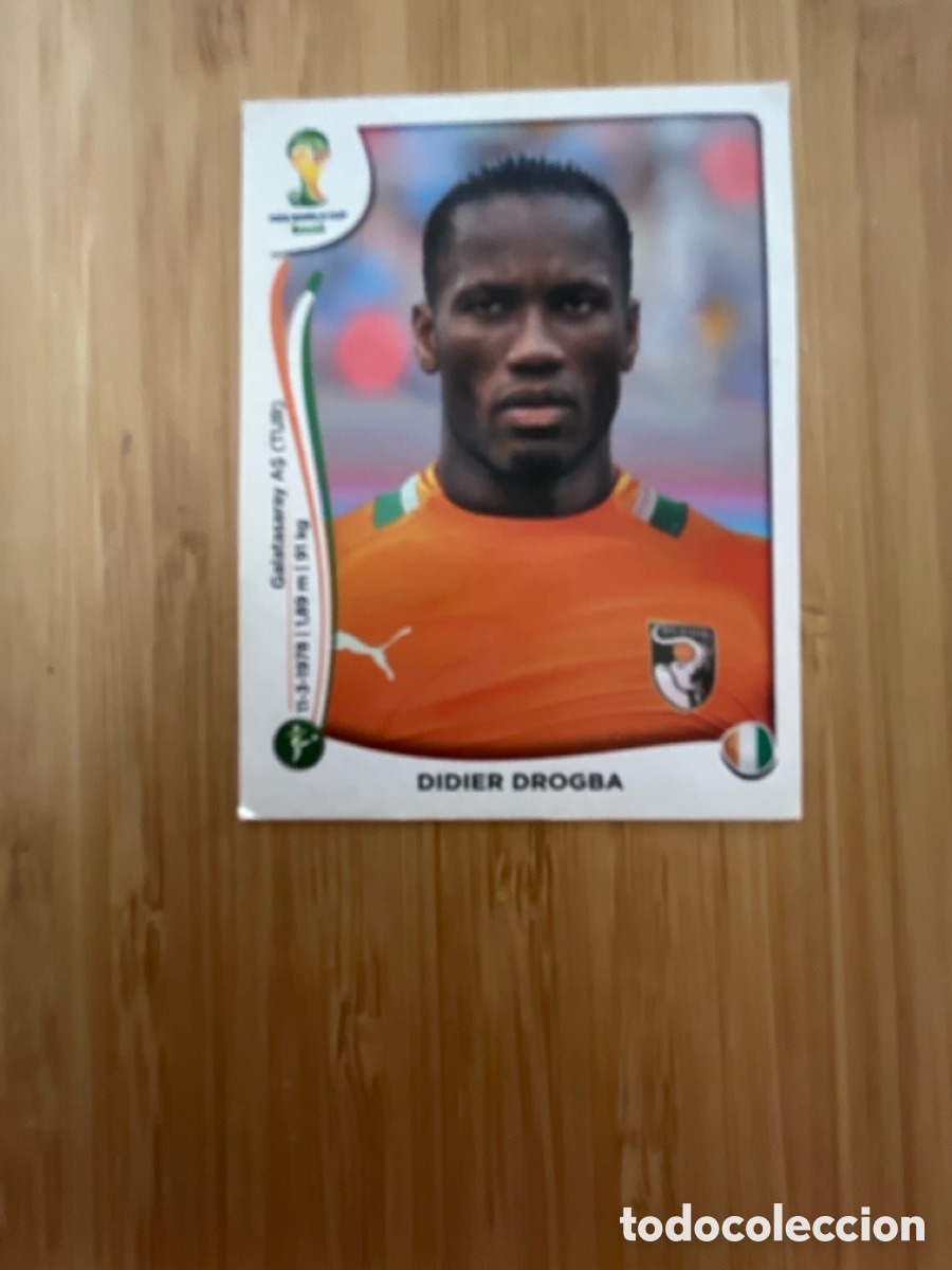 Cromos de Futebol: DIDIER DROGBA 240 COSTA DE MARIL MUNDIAL BRASIL 2014 PANINI NUEVO SIN PEGAR FIFA WORLD CUP