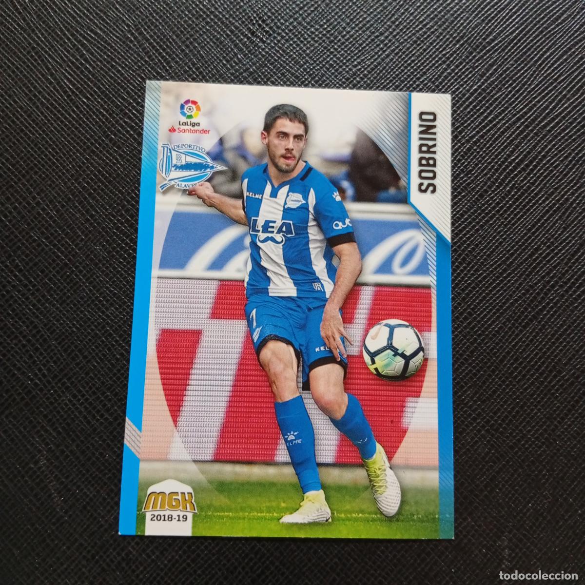 Figurine di Calcio: 19 SOBRINO ALAVES PANINI MEGACRACKS 2018 2019 CROMO FUTBOL 18 19 - (MD06/07-1) PG21
