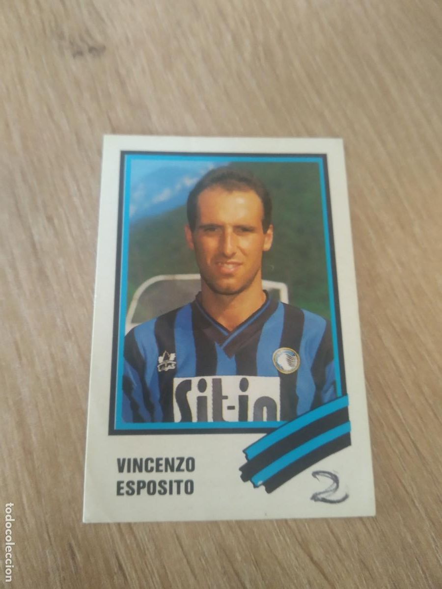 Figurine di Calcio: 27 VINCENZO ESPOSITO ATALANTA CROMO FUTBOL PANINI LIGA ITALIA CALCIATORI EUROFLASH CALCIO 1989