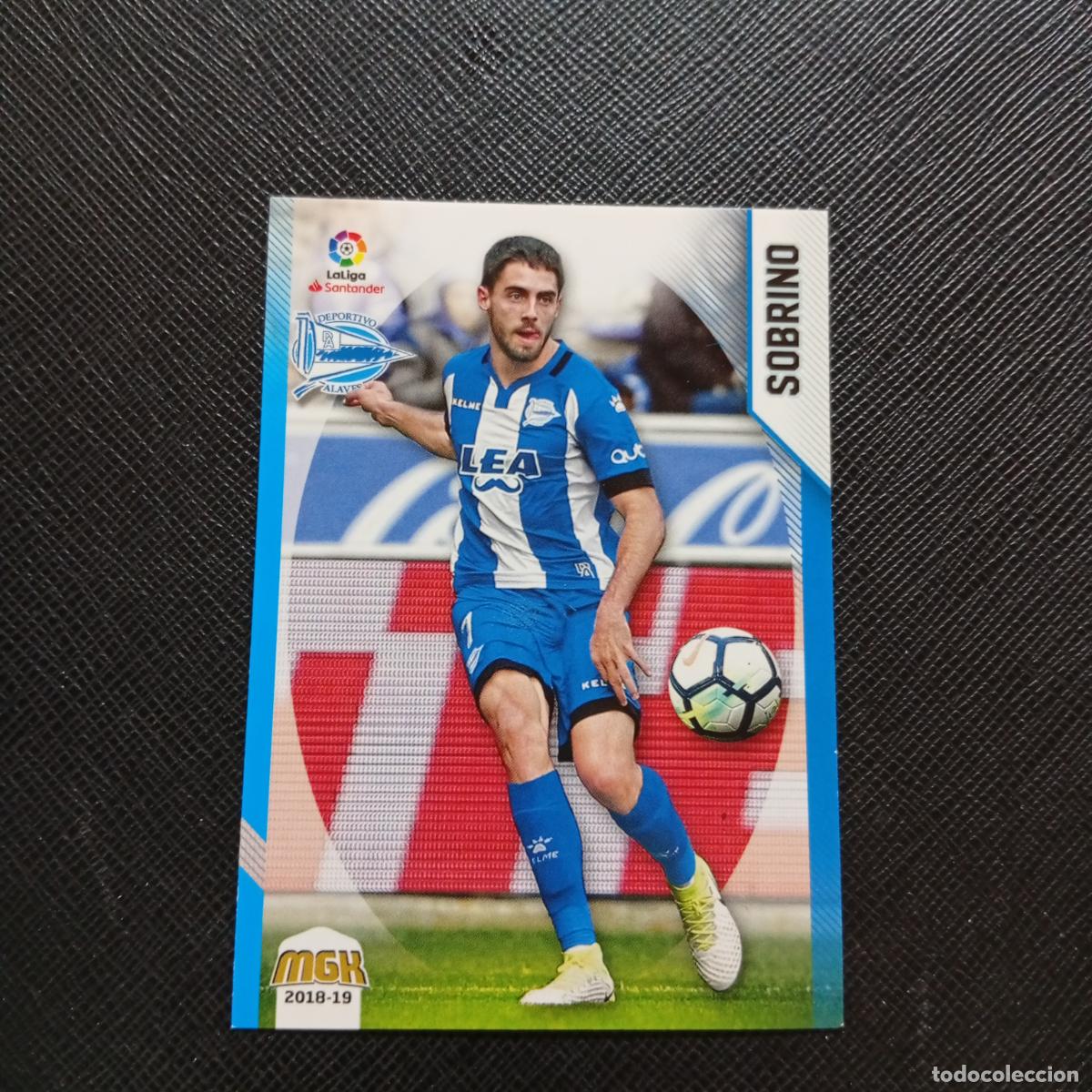 Figurine di Calcio: 19 SOBRINO ALAVES PANINI MEGACRACKS 2018 2019 CROMO FUTBOL 18 19 - (MD06/07-1) PG20