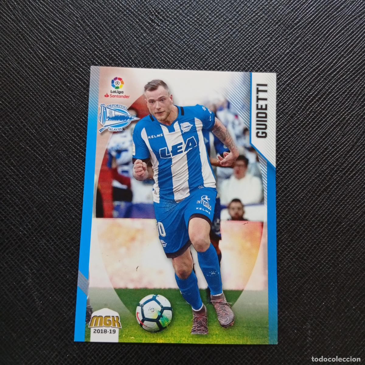 Figurine di Calcio: 20 GUIDETTI ALAVES PANINI MEGACRACKS 2018 2019 CROMO FUTBOL 18 19 - (MD06/07-1) PG21
