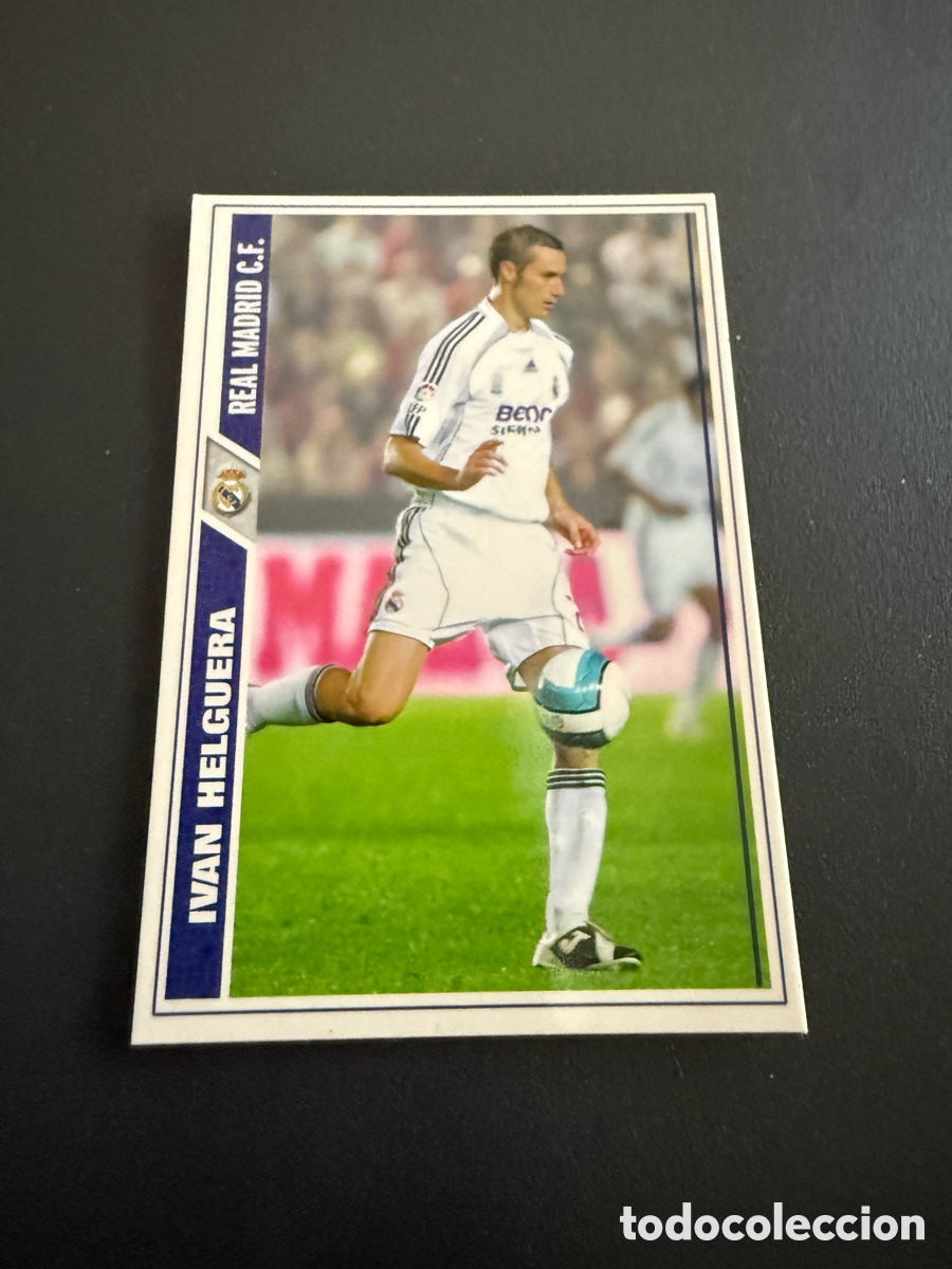 Fu&szlig;ball-Sticker: MUNDICROMO 2007-08. n 13. IV&Aacute;N HELGUERA