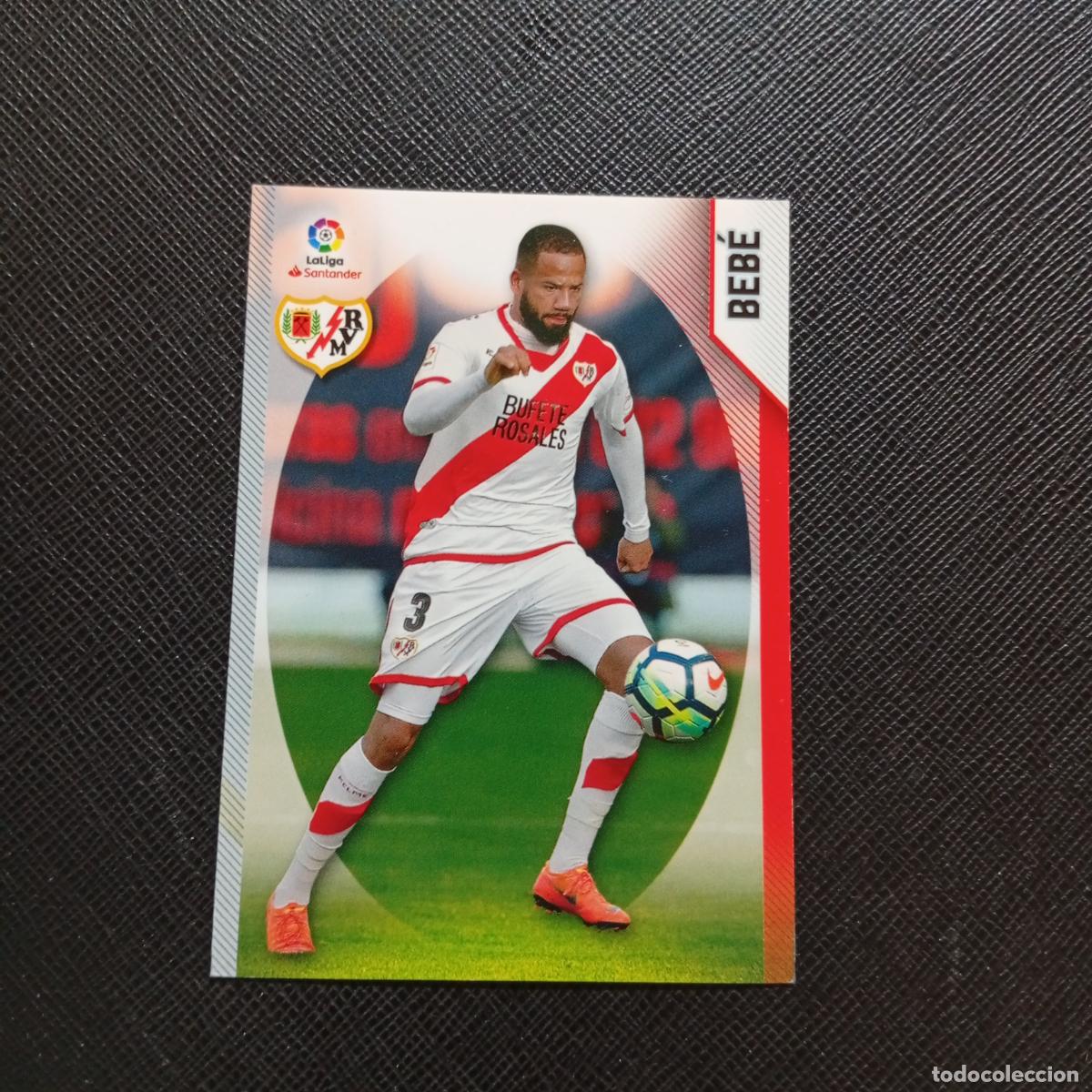 Cromos de F&uacute;tbol: 399 BEBE RAYO VALLECANO PANINI MEGACRACKS 2018 2019 CROMO FUTBOL 18 19 - (MD06/07-1) PG23 ERROR B