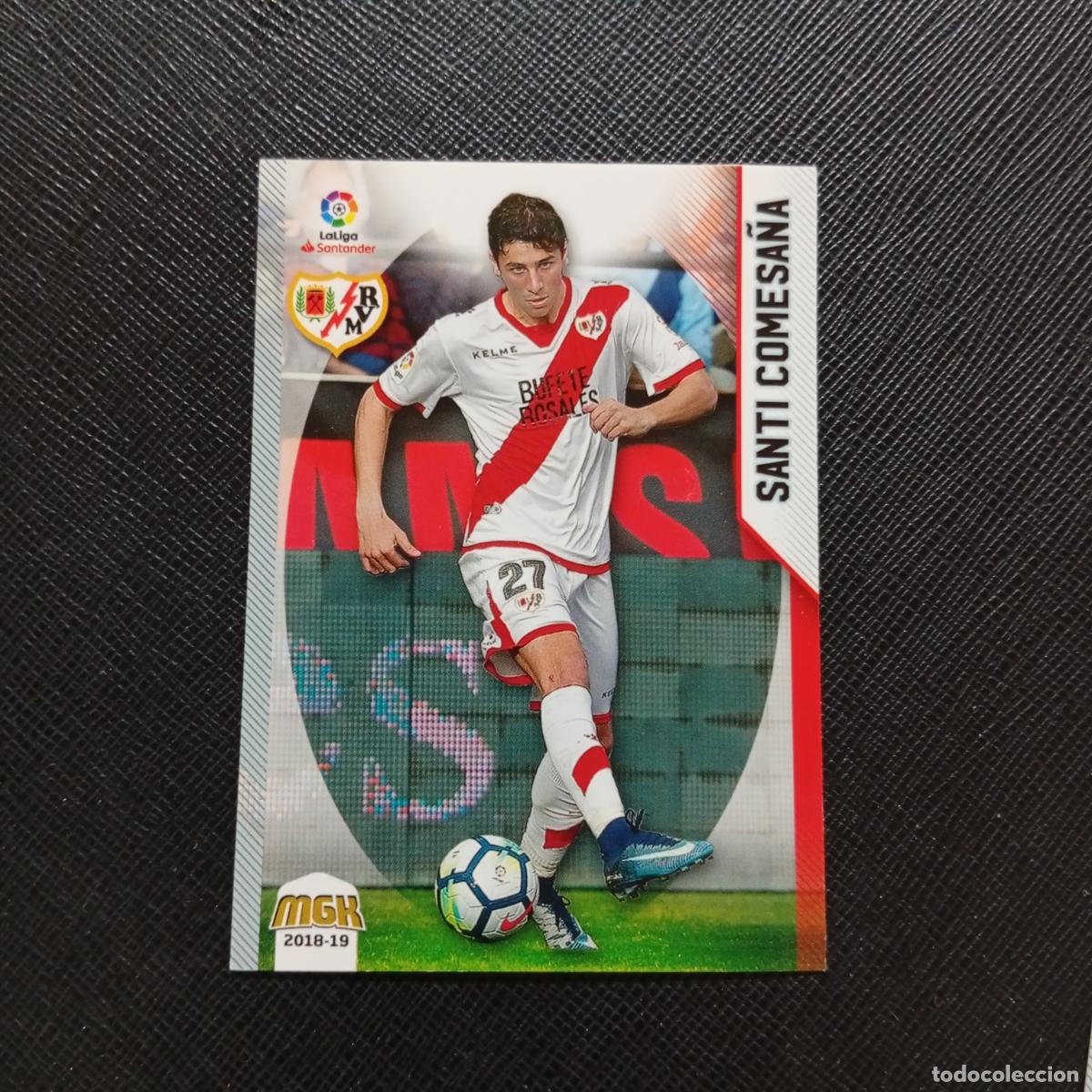 Cromos de F&uacute;tbol: 390 SANTI COMESA&Ntilde;A RAYO VALLECANO PANINI MEGACRACKS 2018 2019 18 19 - (MD06/07-1) PG33 CORREGIDO