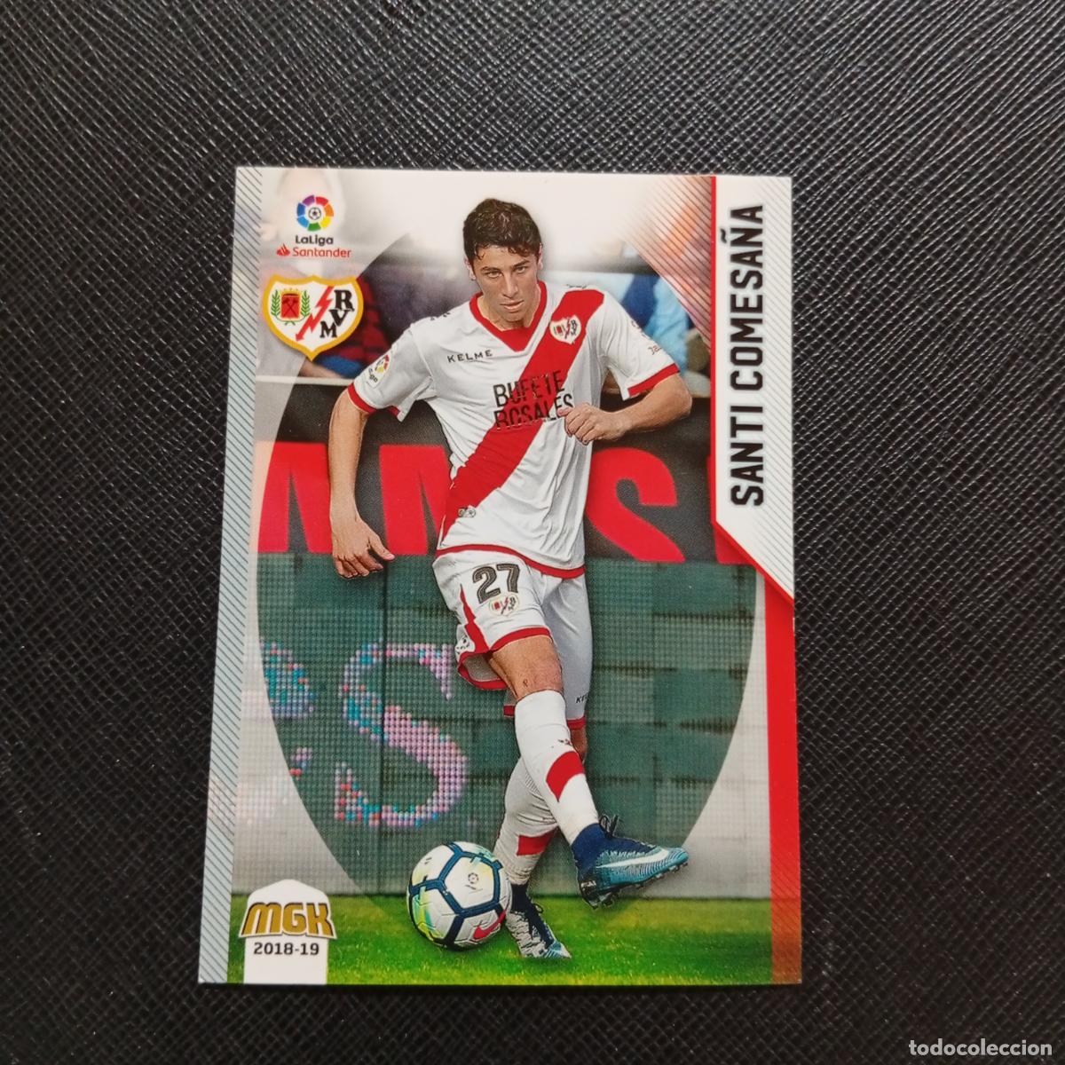 Cromos de F&uacute;tbol: 390 SANTI COMESA&Ntilde;A RAYO VALLECANO PANINI MEGACRACKS 2018 2019 18 19 - (MD06/07-1) PG33 CORREGIDO B
