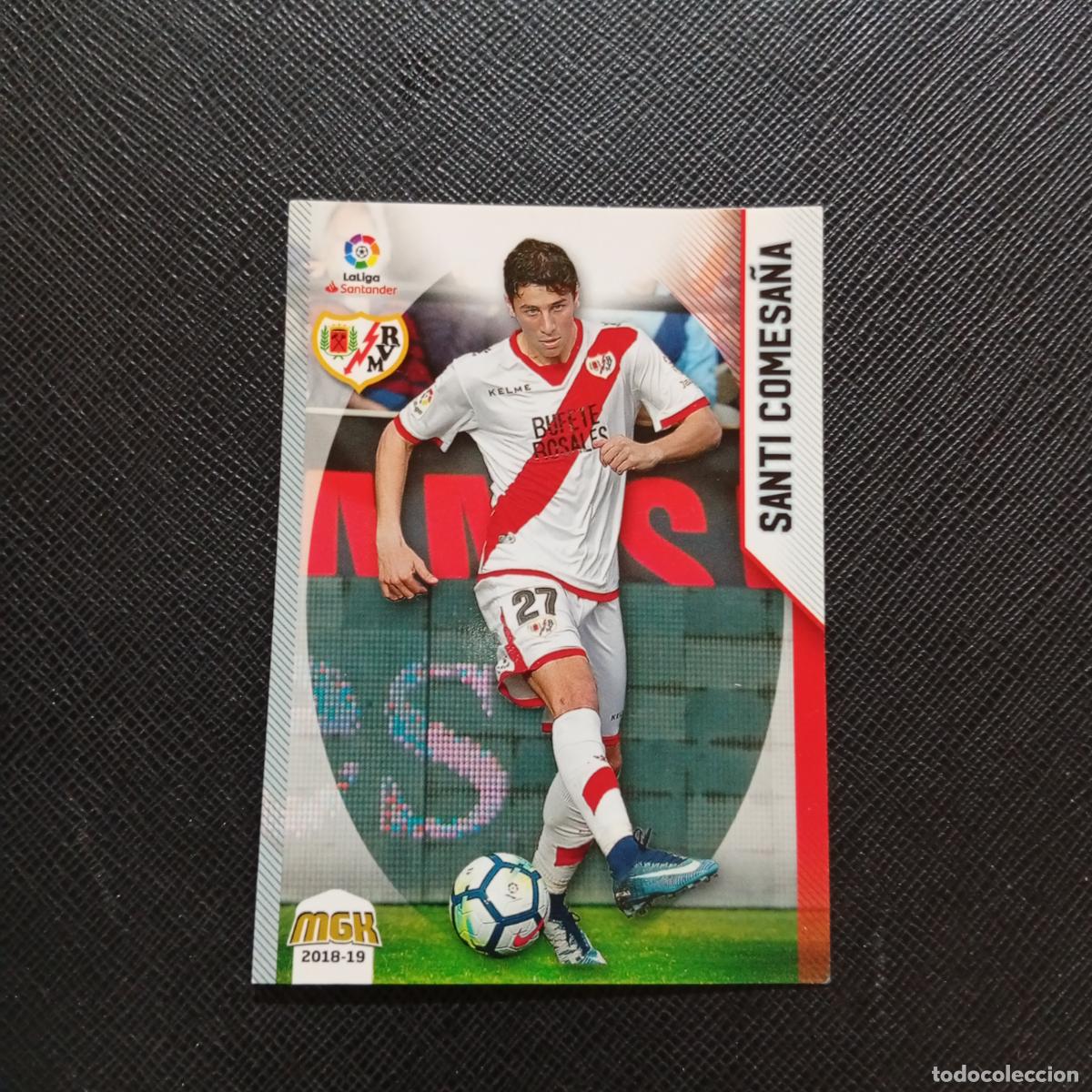 Cromos de F&uacute;tbol: 390 SANTI COMESA&Ntilde;A RAYO VALLECANO PANINI MEGACRACKS 2018 2019 18 19 - (MD06/07-1) PG23 CORREGIDO B
