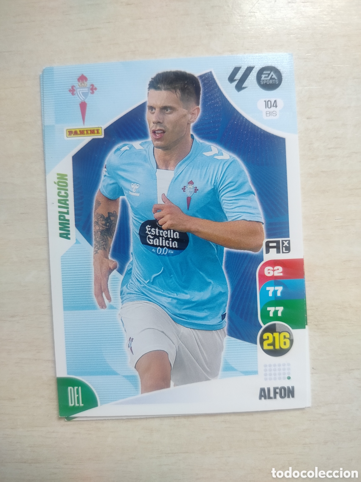 Cromos de F&uacute;tbol: ALFON 104 BIS ADRENALYN 2024 2025 24 25