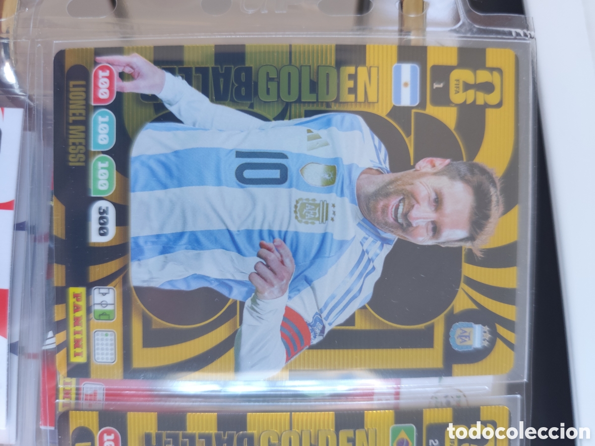 Cromos de F&uacute;tbol: Messi Adrenalyn World Cup