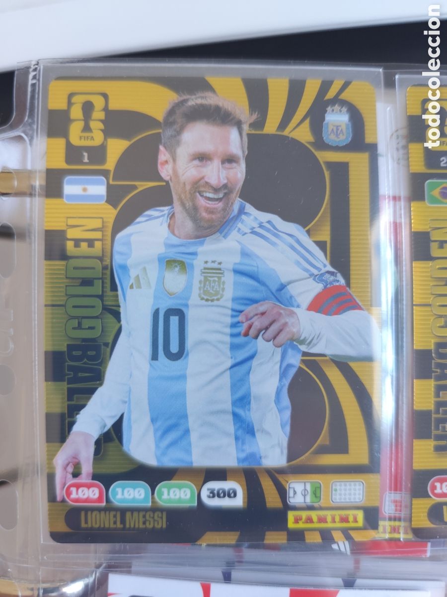 Cromos de F&uacute;tbol: Messi Adrenalyn World Cup