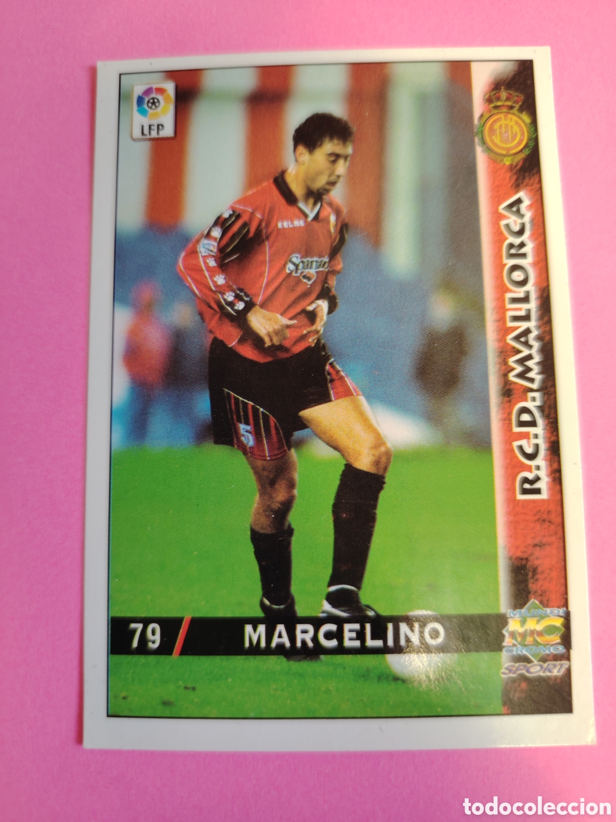Cromos de F&uacute;tbol: MALLORCA-N&deg;79-MARCELINO-MUNDICROMO FICHAS DE LA LIGA 1998 1999 98 99