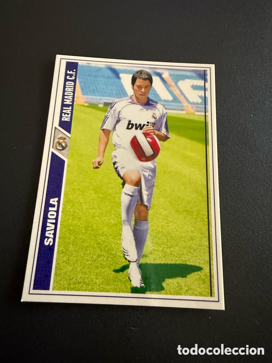 Cromos de F&uacute;tbol: MUNDICROMO 2007-08. n 20. SAVIOLA