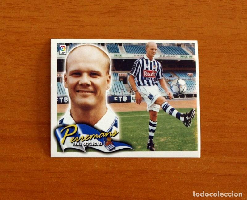 Cromos de F&uacute;tbol: Real Sociedad - Peiremans - Fichaje n&ordm; 8 - Ediciones Este Liga 2000-2001, 00-01 - Nunca Pegado