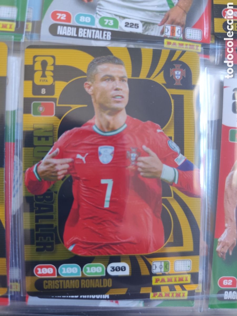 Football Stickers: Cristiano Ronaldo Adrenalyn World Cup