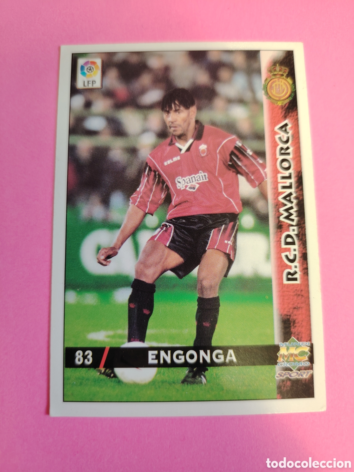 Cromos de F&uacute;tbol: MALLORCA-N&deg;83-ENGONGA-MUNDICROMO FICHAS DE LA LIGA 1998 1999 98 99