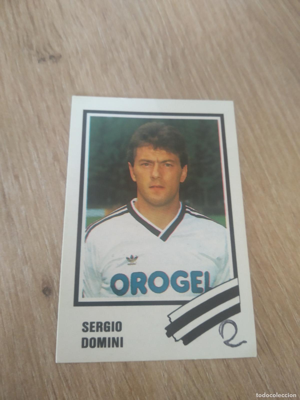 Cromos de F&uacute;tbol: 62 SERGIO DOMINI CESENA CROMO FUTBOL PANINI LIGA ITALIA CALCIATORI EUROFLASH CALCIO 1989