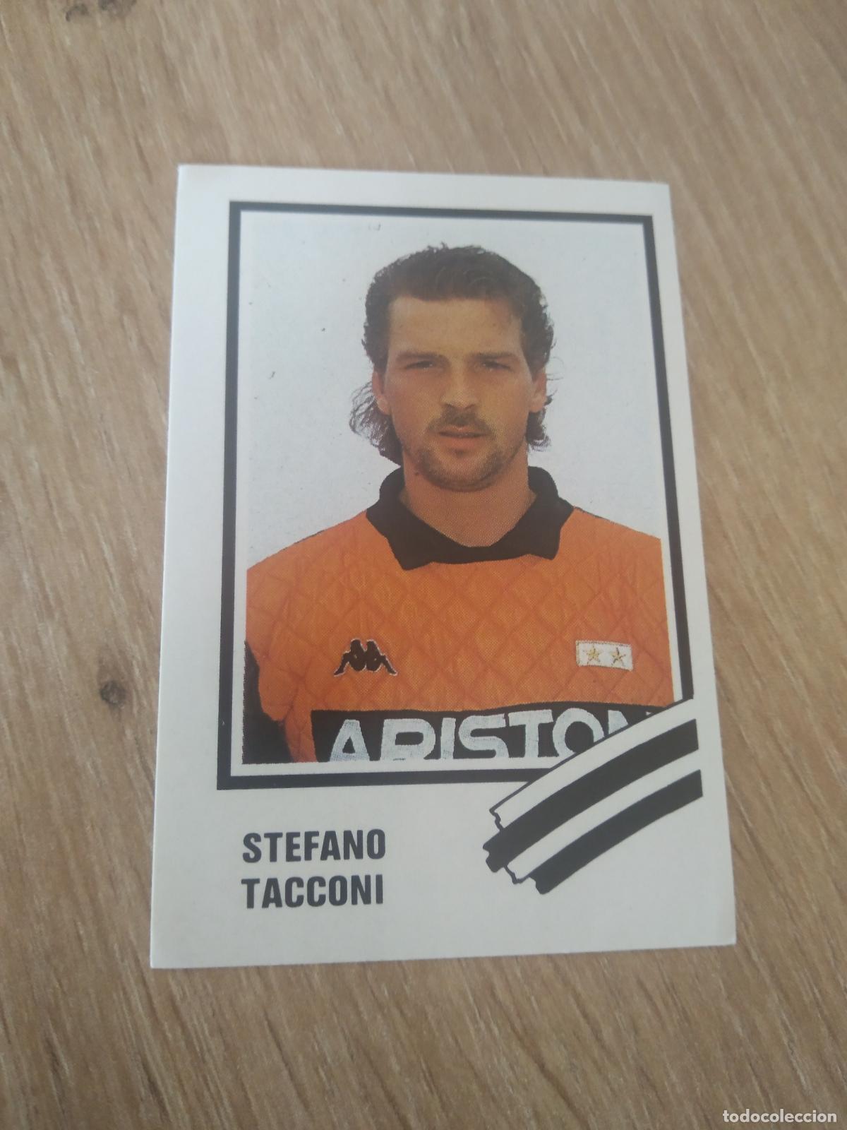 Cromos de F&uacute;tbol: 121 STEFANO TACCONI JUVENTUS TURIN CROMO FUTBOL PANINI LIGA ITALIA CALCIATORI EUROFLASH CALCIO 1989