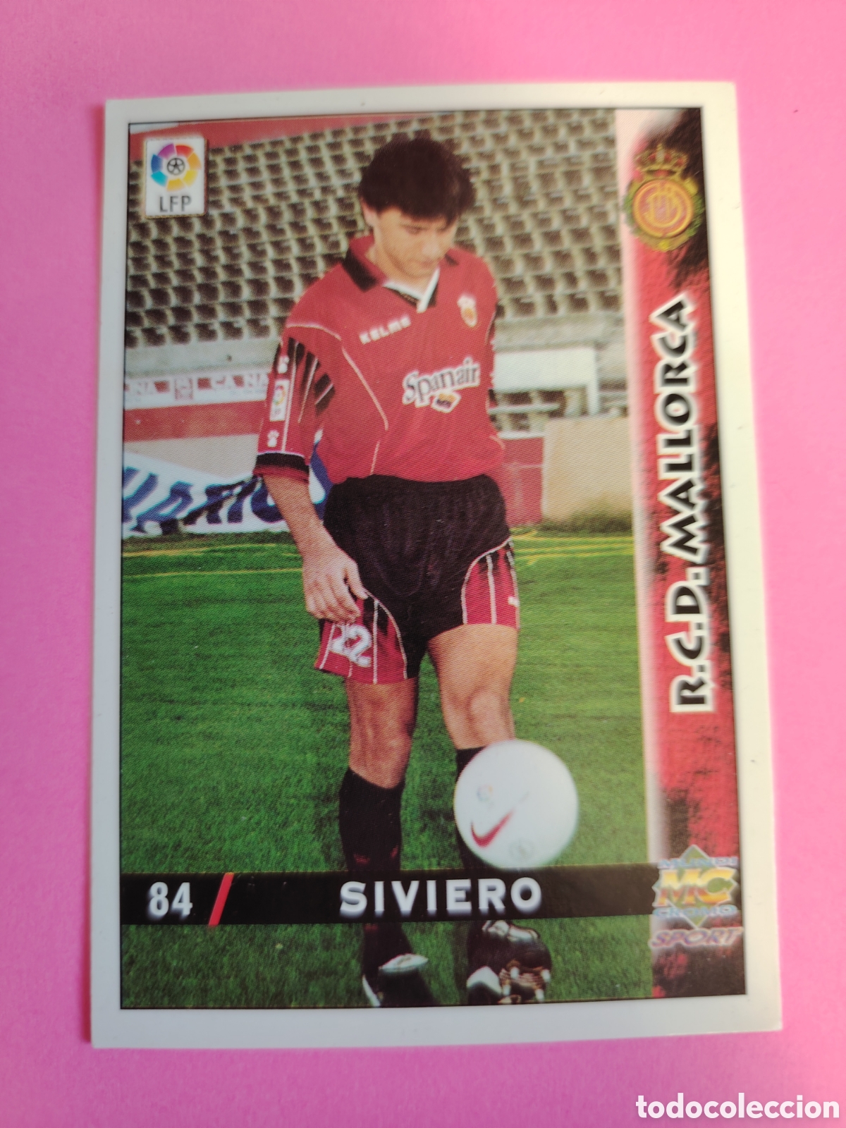 Cromos de F&uacute;tbol: MALLORCA-N&deg;84-SIVIERO-MUNDICROMO FICHAS DE LA LIGA 1998 1999 98 99