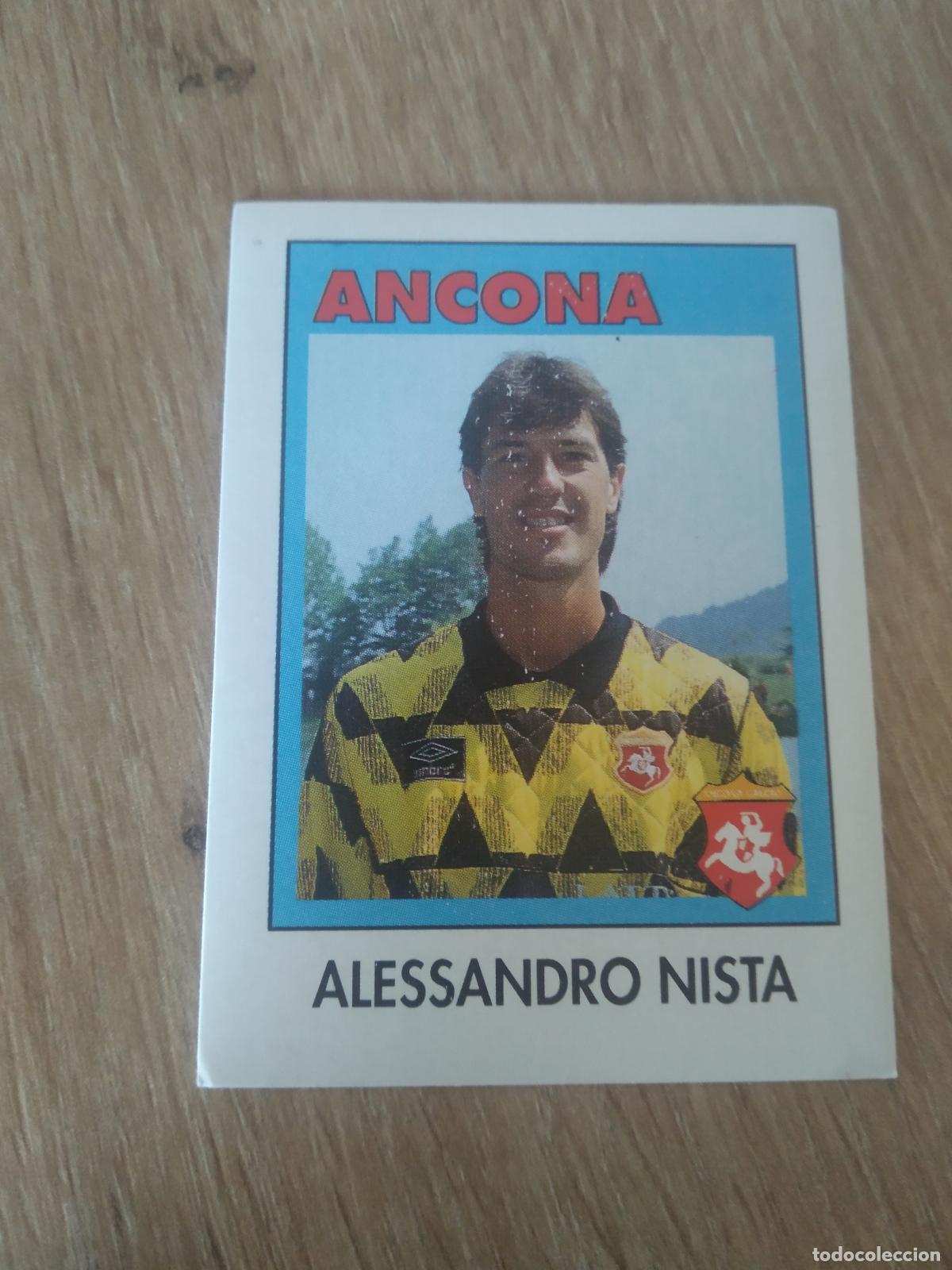 Cromos de F&uacute;tbol: 1 ALESSANDRO NISTA ANCONA CROMO FUTBOL PANINI LIGA ITALIA CALCIATORI Euroflash Calcioflash 1993