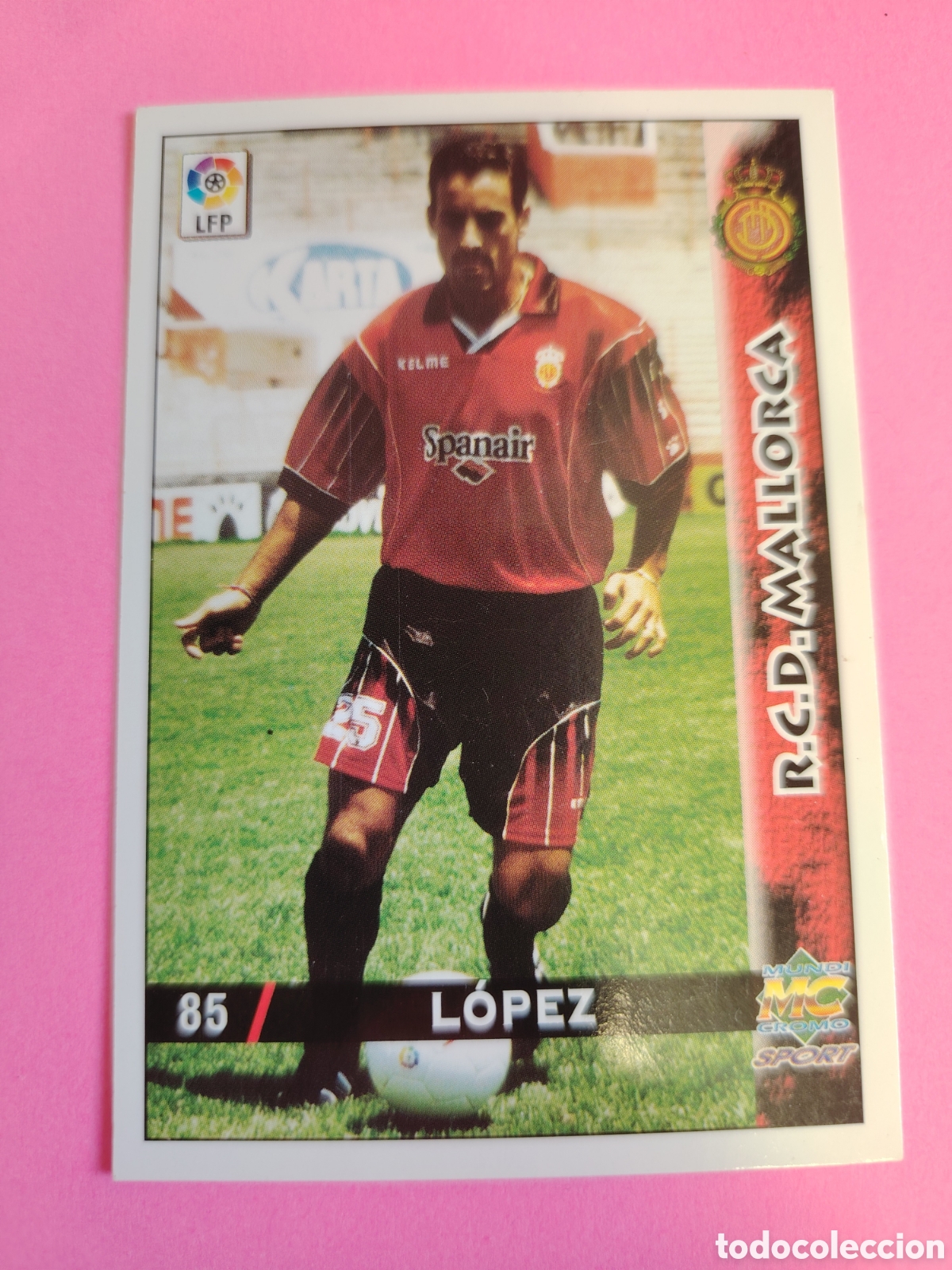 Cromos de F&uacute;tbol: MALLORCA-N&deg;85-LOPEZ-MUNDICROMO FICHAS DE LA LIGA 1998 1999 98 99