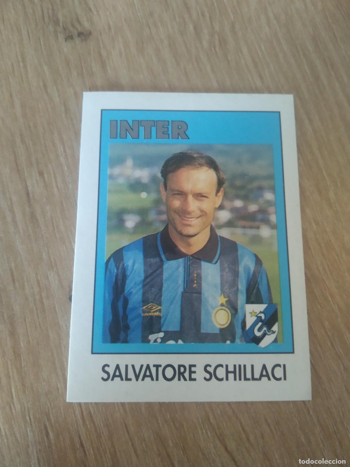 Cromos de F&uacute;tbol: 141 SALVATORE SCHILLACI INTER CROMO FUTBOL PANINI LIGA ITALIA CALCIATORI Euroflash Calcioflash 1993