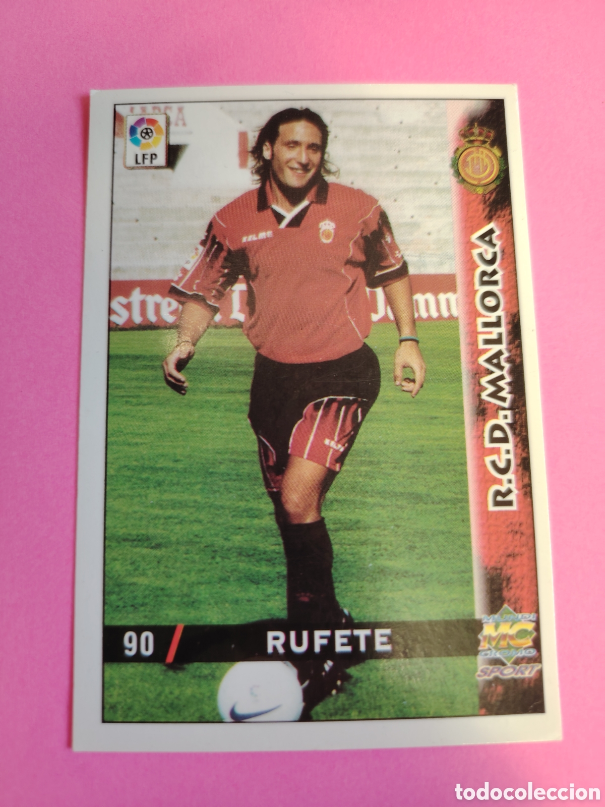 Cromos de F&uacute;tbol: MALLORCA-N&deg;90-RUFETE-MUNDICROMO FICHAS DE LA LIGA 1998 1999 98 99
