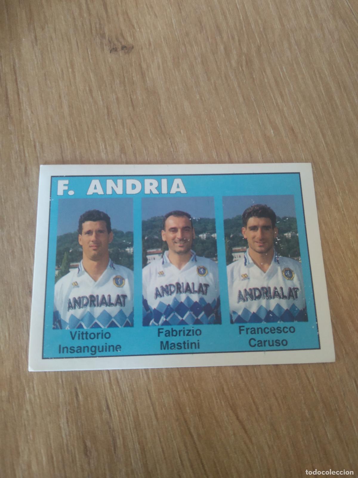 Cromos de F&uacute;tbol: 348 INSANGUINE MASTINI CARUSO CROMO FUTBOL PANINI LIGA ITALIA CALCIATORI Euroflash Calcioflash 1993