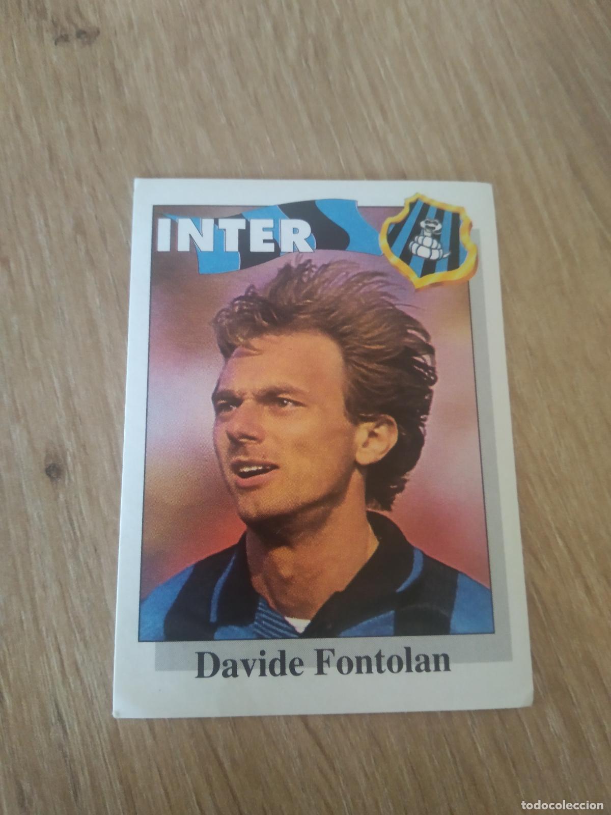 Football Stickers: 128 DAVIDE FONTOLAN INTER CROMO FUTBOL PANINI LIGA ITALIA CALCIATORI Euroflash Calcioflash 1995