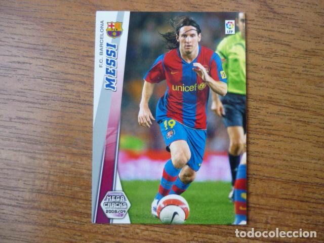 Cromos de F&uacute;tbol: MEGACRACKS 2008 2009 PANINI N&ordm; 70 LEO MESSI (FC BARCELONA) - FUTBOL CROMO LIGA 08 09 BAR&Ccedil;A