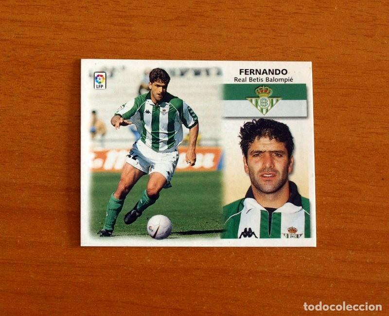 Cromos de F&uacute;tbol: Real Betis - Fernando - Ediciones Este Liga 1999-2000, 99-00 - Nunca Pegado