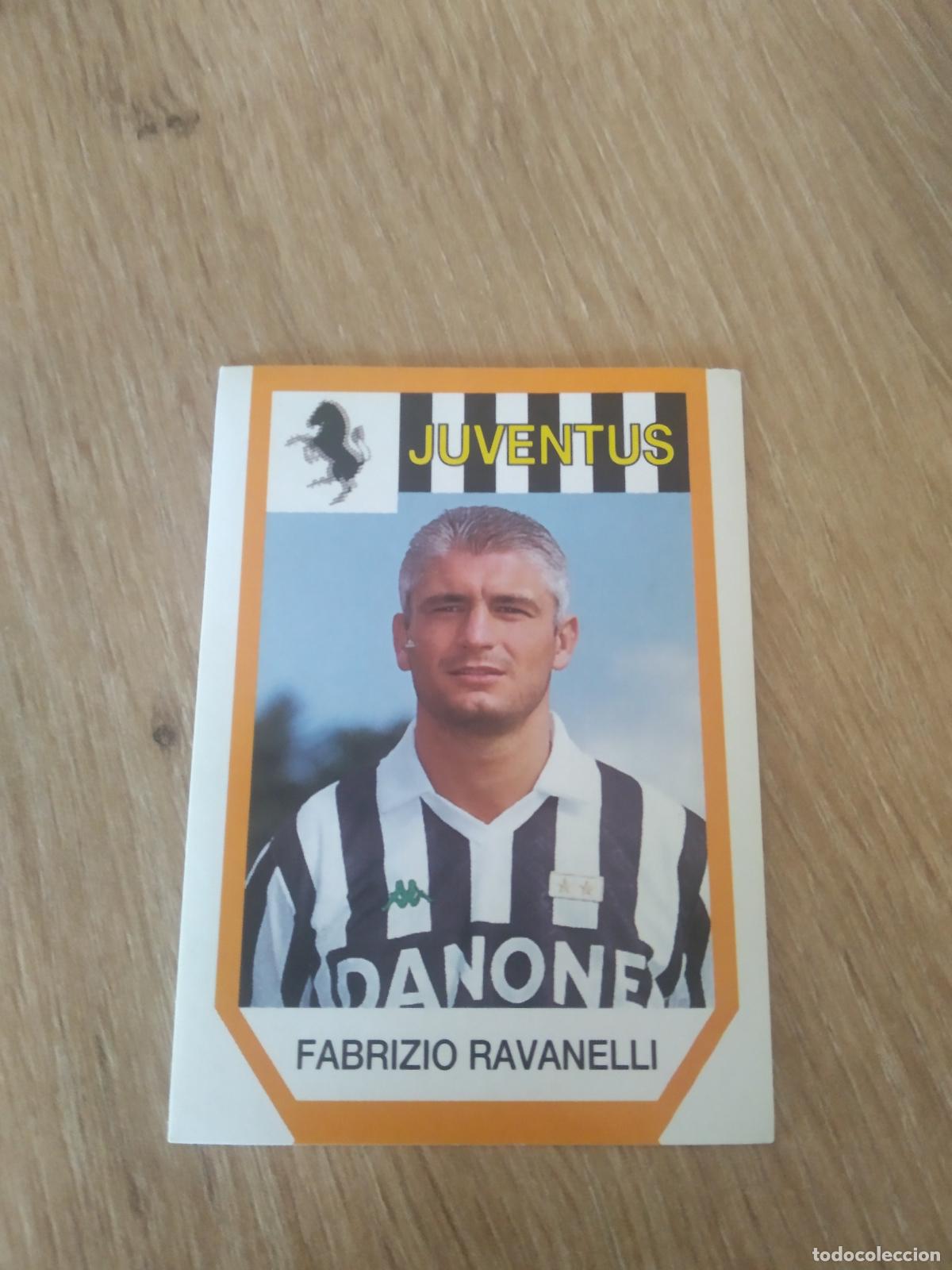 Cromos de F&uacute;tbol: 121 FABRIZIO RAVANELLI JUVENTUS CROMO FUTBOL PANINI ITALIA CALCIATORI Euroflash Calcioflash 1994