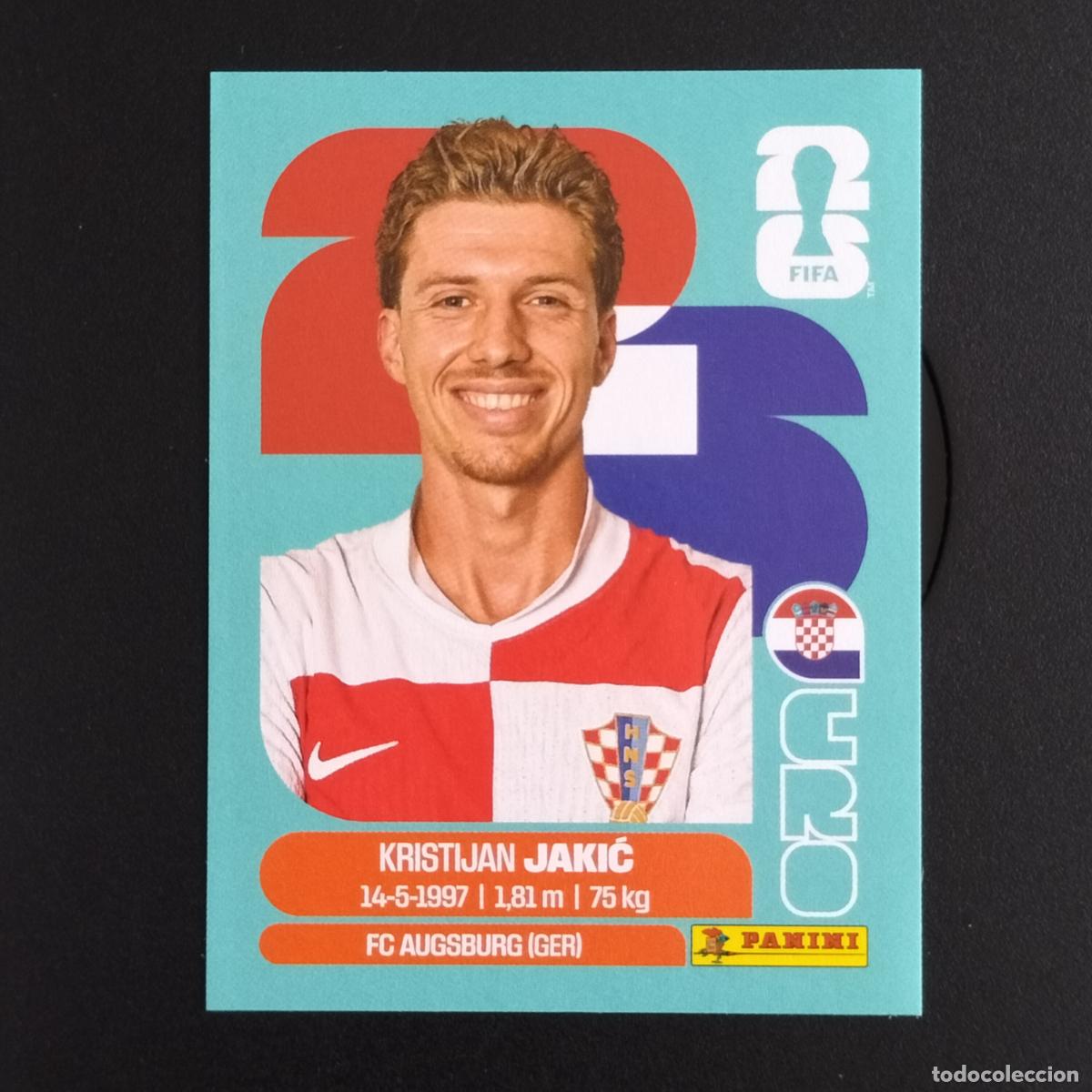 Cromos de F&uacute;tbol: CRO 8 KRISTIJAN JAKIC CROACIA CROMOS STICKER MUNDIAL 26 2026 FIFA WORLD CUP PANINI
