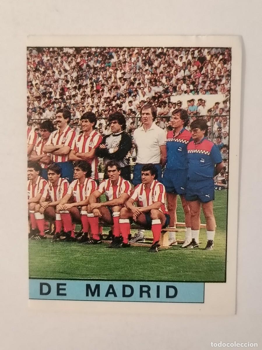 Cromos de F&uacute;tbol: #42 EQUIPO DERECHA (ATLETICO DE MADRID) FUTBOL 88 PANINI