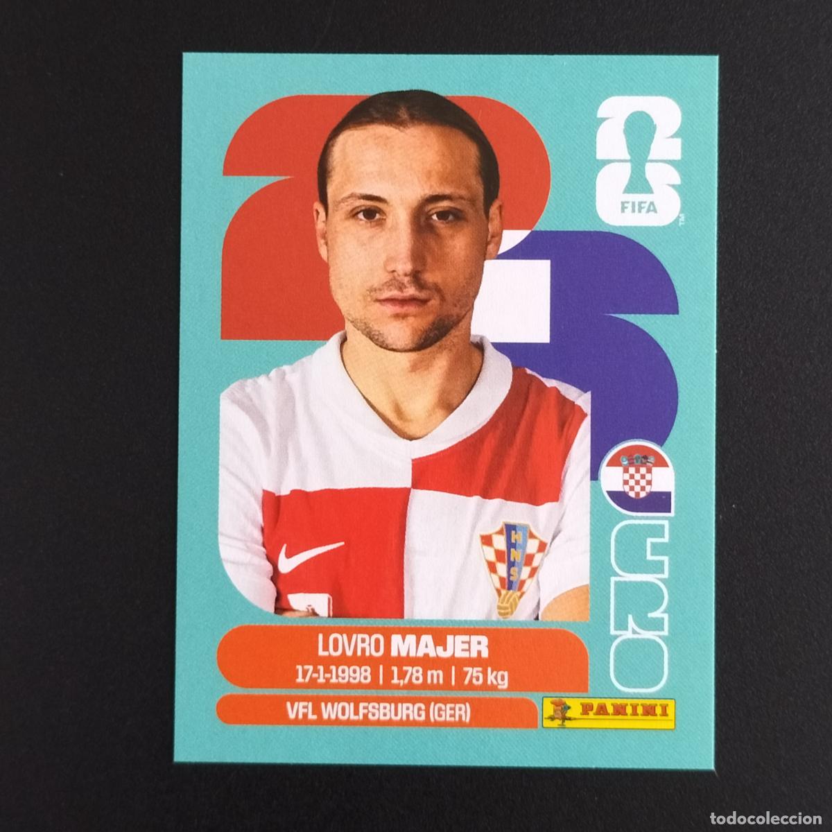 Cromos de F&uacute;tbol: CRO 12 LOVRO MAJER CROACIA CROMOS STICKER MUNDIAL 26 2026 FIFA WORLD CUP PANINI