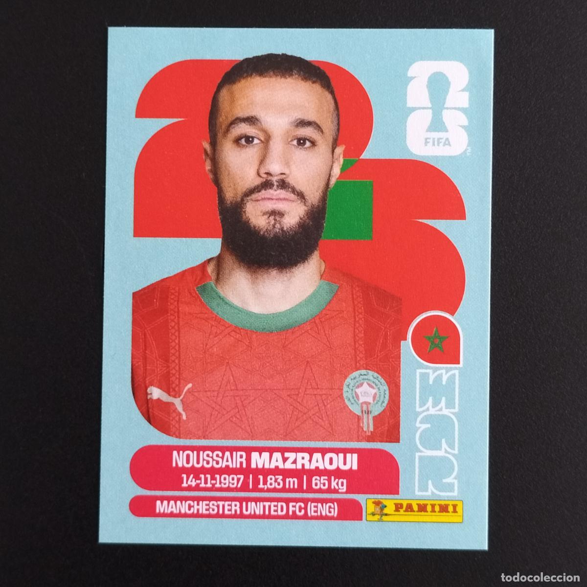Cromos de F&uacute;tbol: MAR 5 NOUSSAIR MAZRAOUI MARRUECOS CROMOS STICKER MUNDIAL 26 2026 FIFA WORLD CUP PANINI