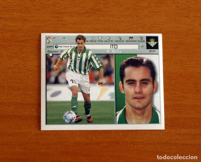 Cromos de F&uacute;tbol: Real Betis - Ito - Ediciones Este Liga 2001-2002, 01-02 - Nunca pegado