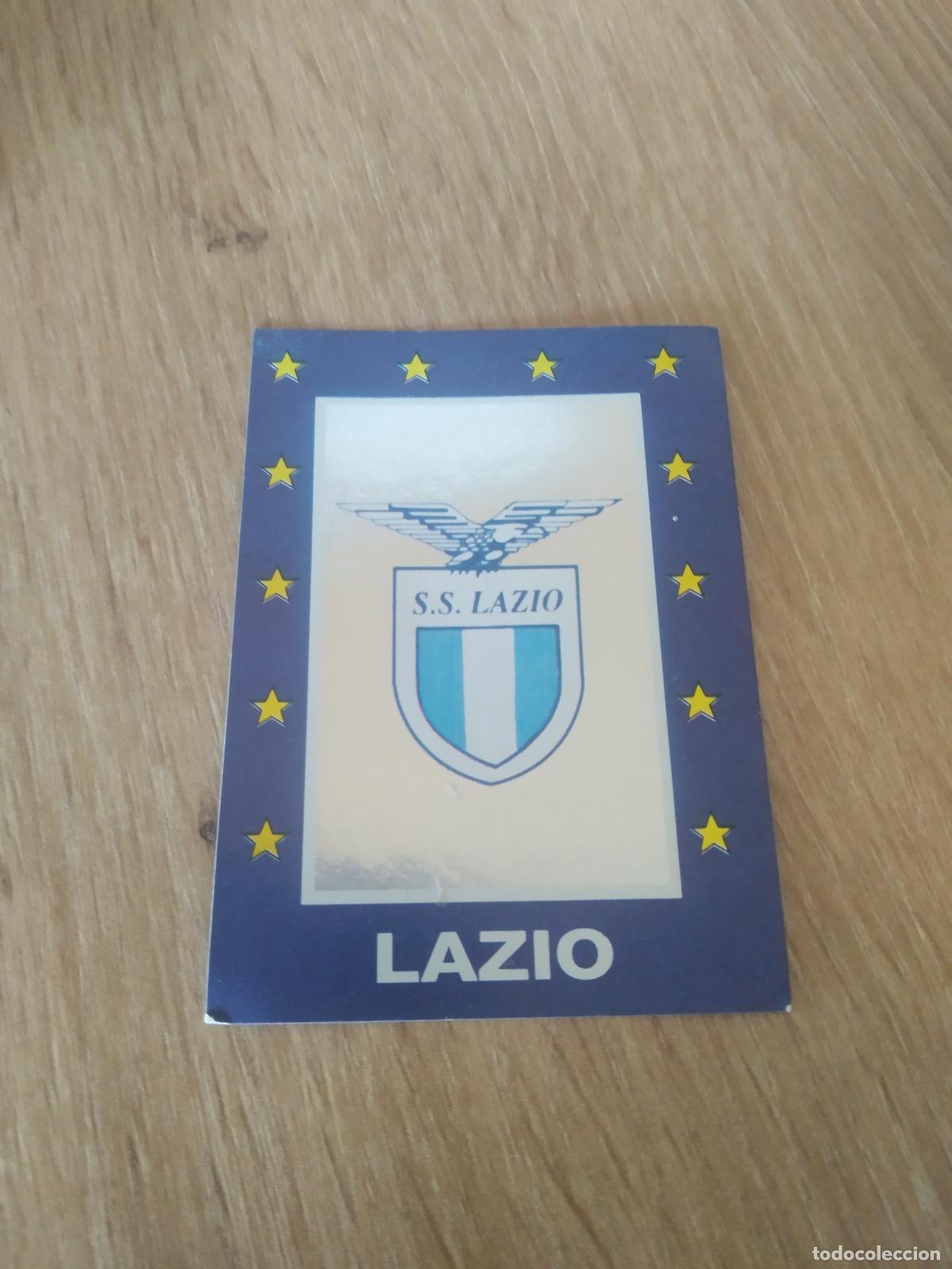 Cromos de F&uacute;tbol: ESCUDO LAZIO CROMO FUTBOL PANINI ITALIA CALCIATORI