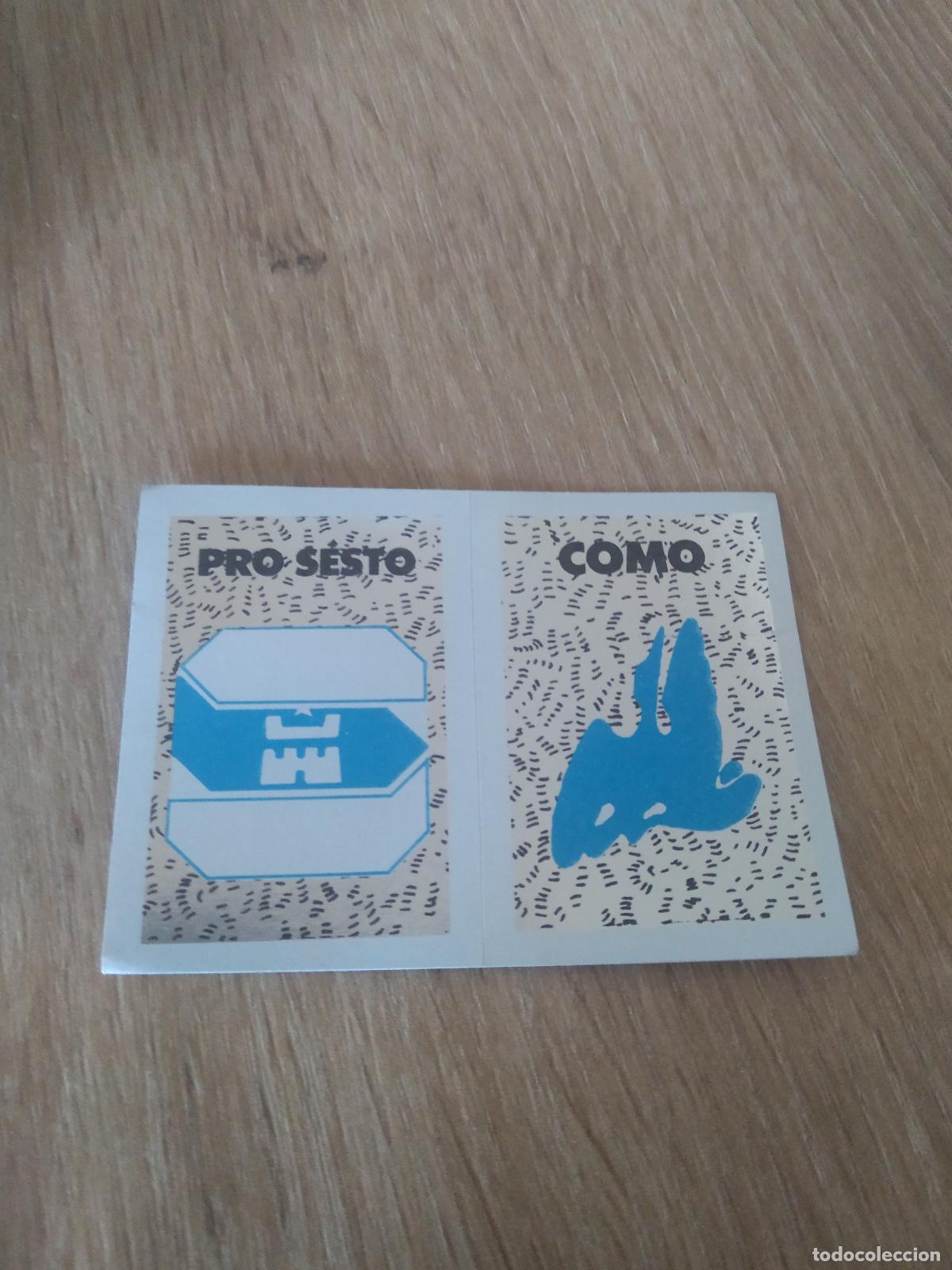 Cromos de F&uacute;tbol: ESCUDO PRO SESTO COMO CROMO FUTBOL PANINI ITALIA CALCIATORI EUROFLASH