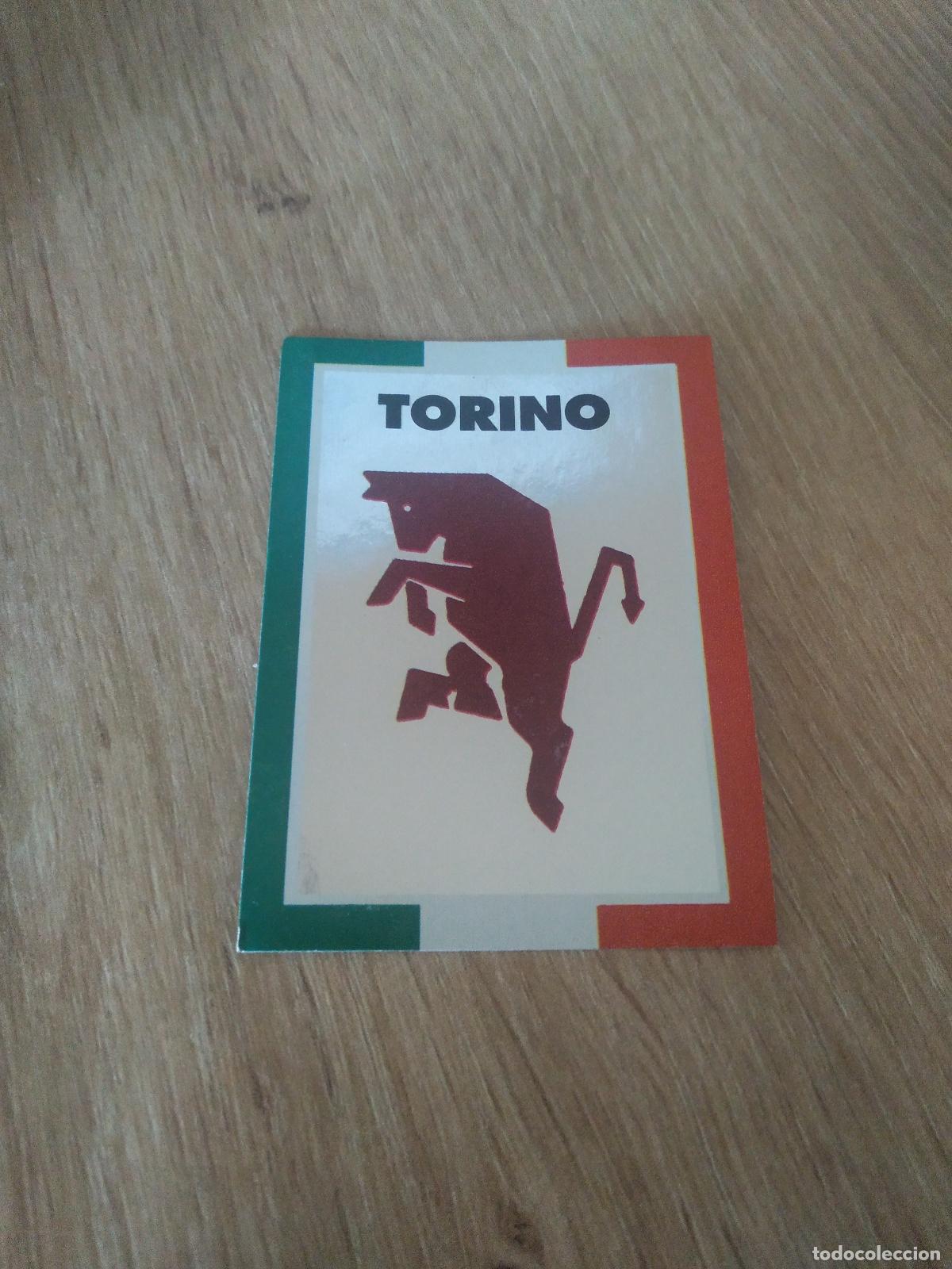 Cromos de F&uacute;tbol: ESCUDO TORINO CROMO FUTBOL PANINI ITALIA CALCIATORI
