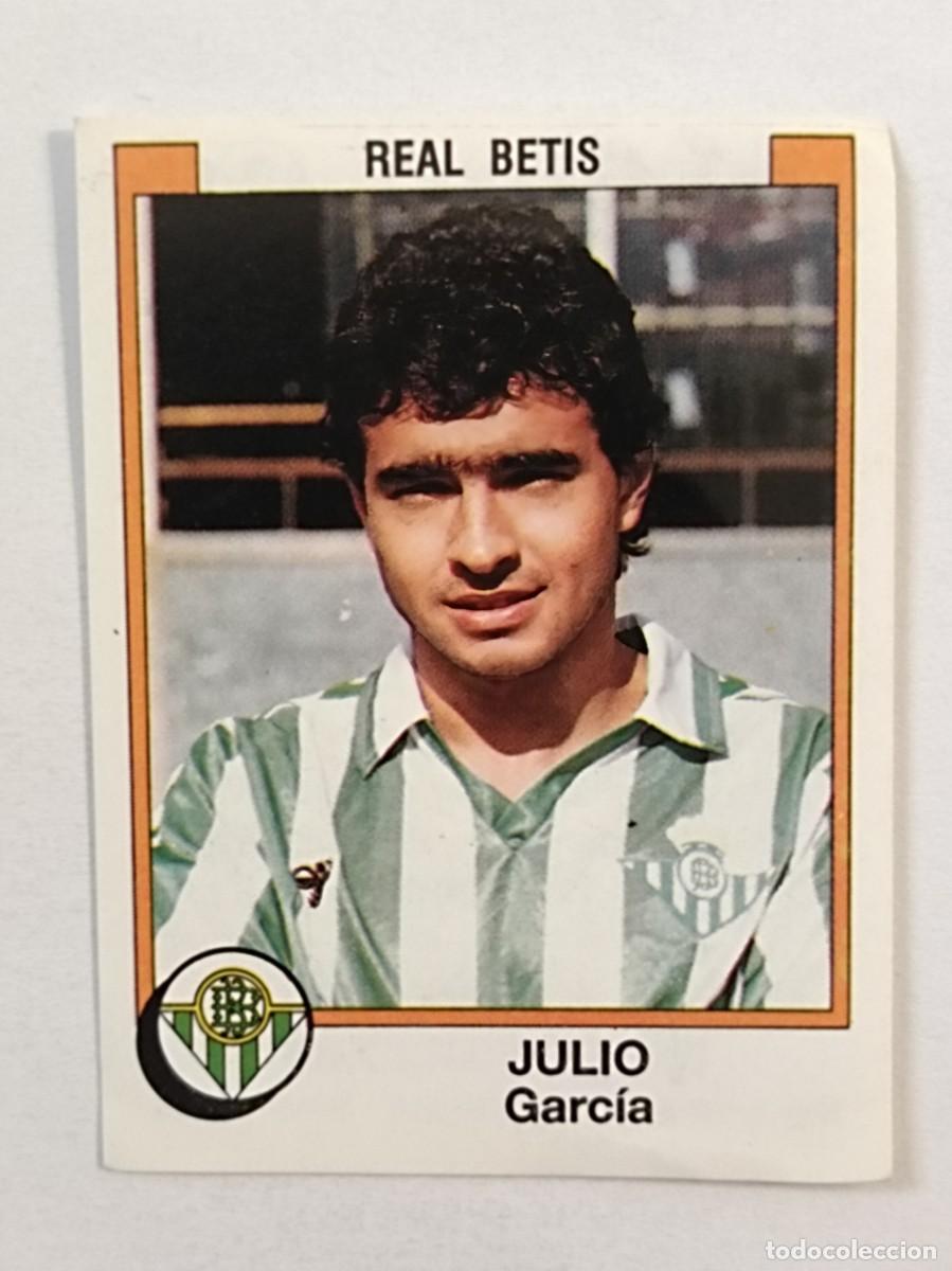 Football Stickers: #67 JULIO (REAL BETIS) FUTBOL 88 PANINI