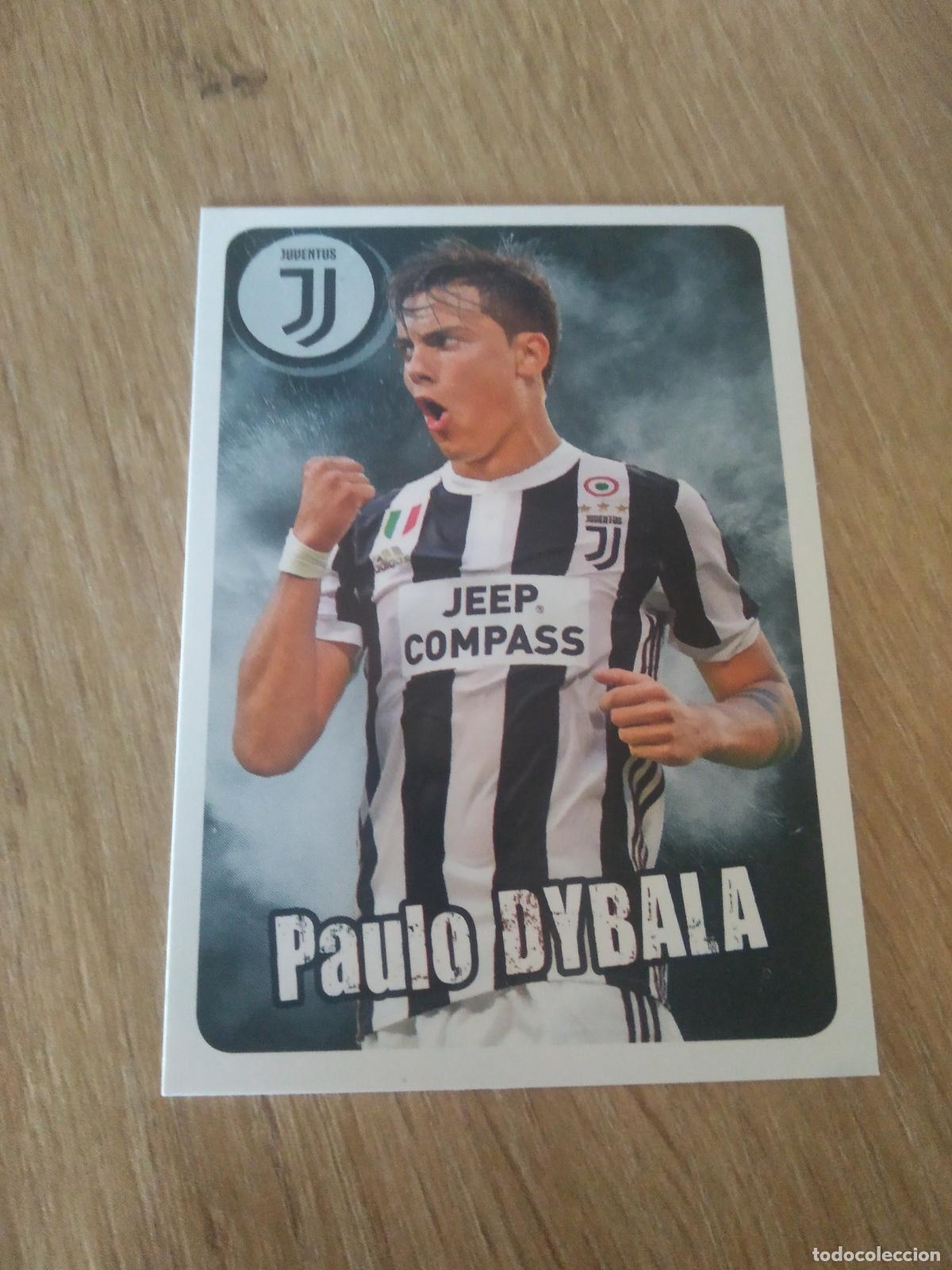 Cromos de F&uacute;tbol: PAULO DYBALA JUVENTUS TURIN CROMO FUTBOL PANINI LIGA ITALIA 17-18 CALCIATORI 2017-2018
