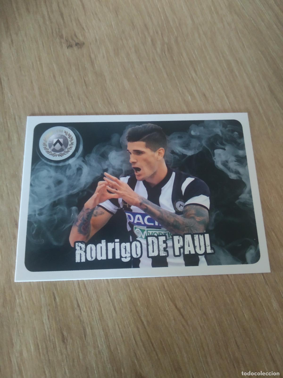 Cromos de F&uacute;tbol: RODRIGO DE PAUL UDINESE CROMO FUTBOL PANINI LIGA ITALIA 17-18 CALCIATORI 2017-2018