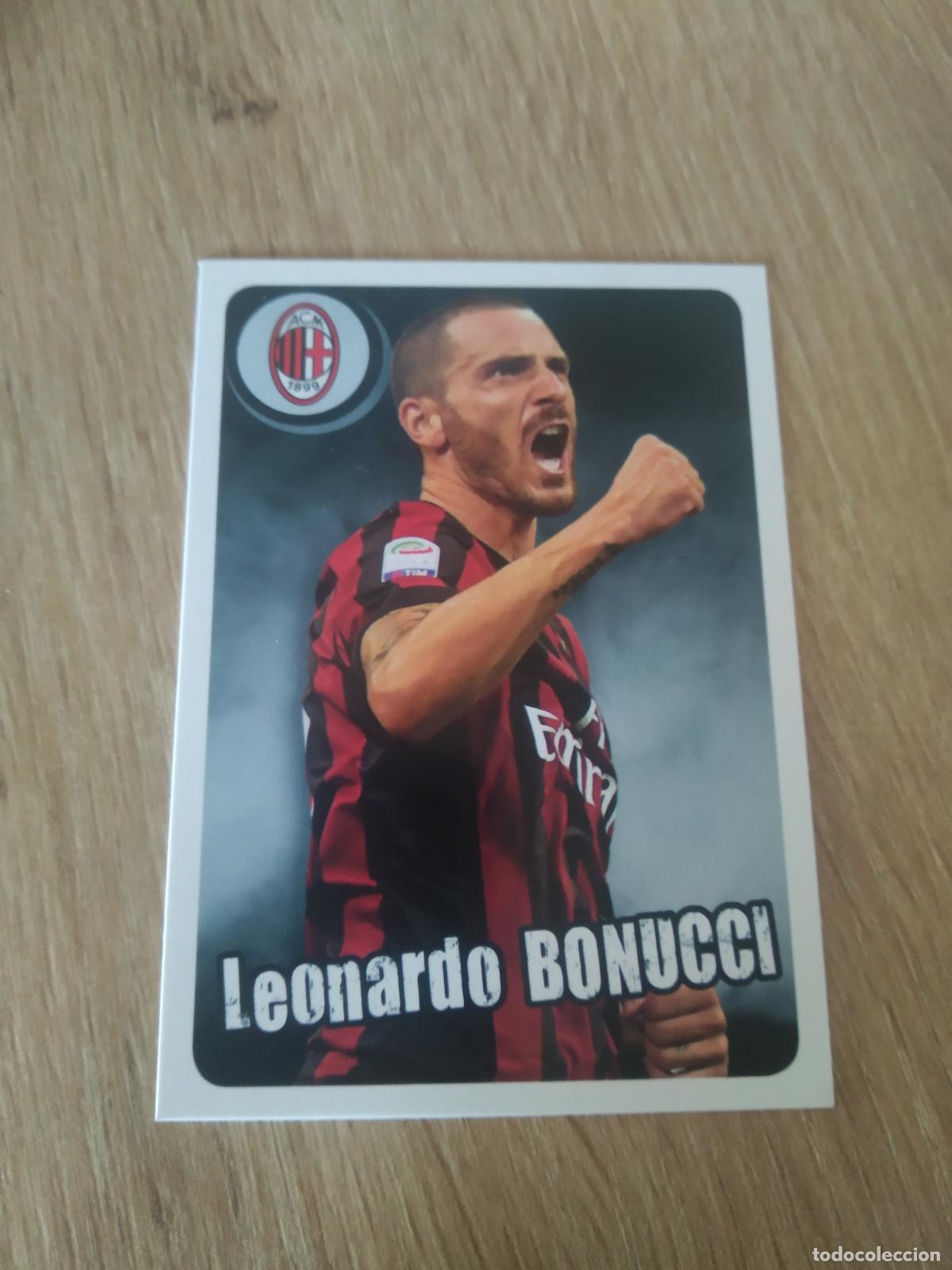 Cromos de F&uacute;tbol: BONUCCI AC MILAN CROMO FUTBOL PANINI LIGA ITALIA 17-18 CALCIATORI 2017-2018