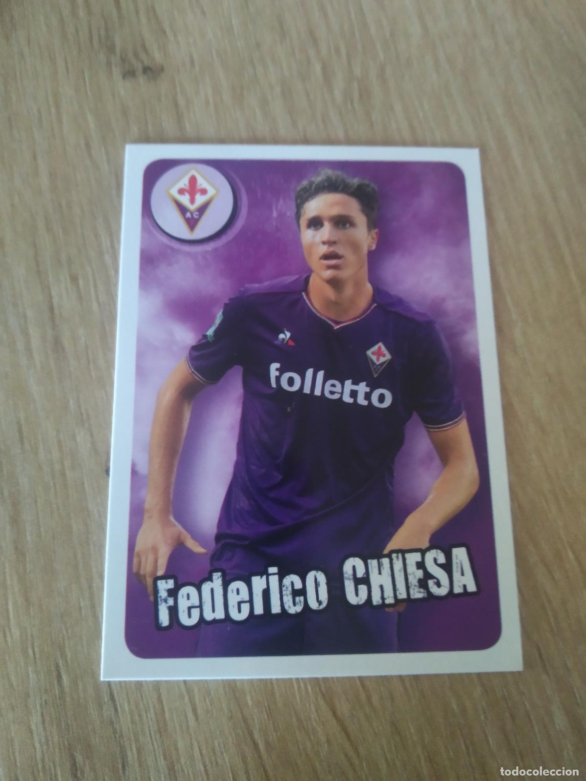 Cromos de F&uacute;tbol: FEDERICO CHIESA FIORENTINA CROMO FUTBOL PANINI LIGA ITALIA 17-18 CALCIATORI 2017-2018