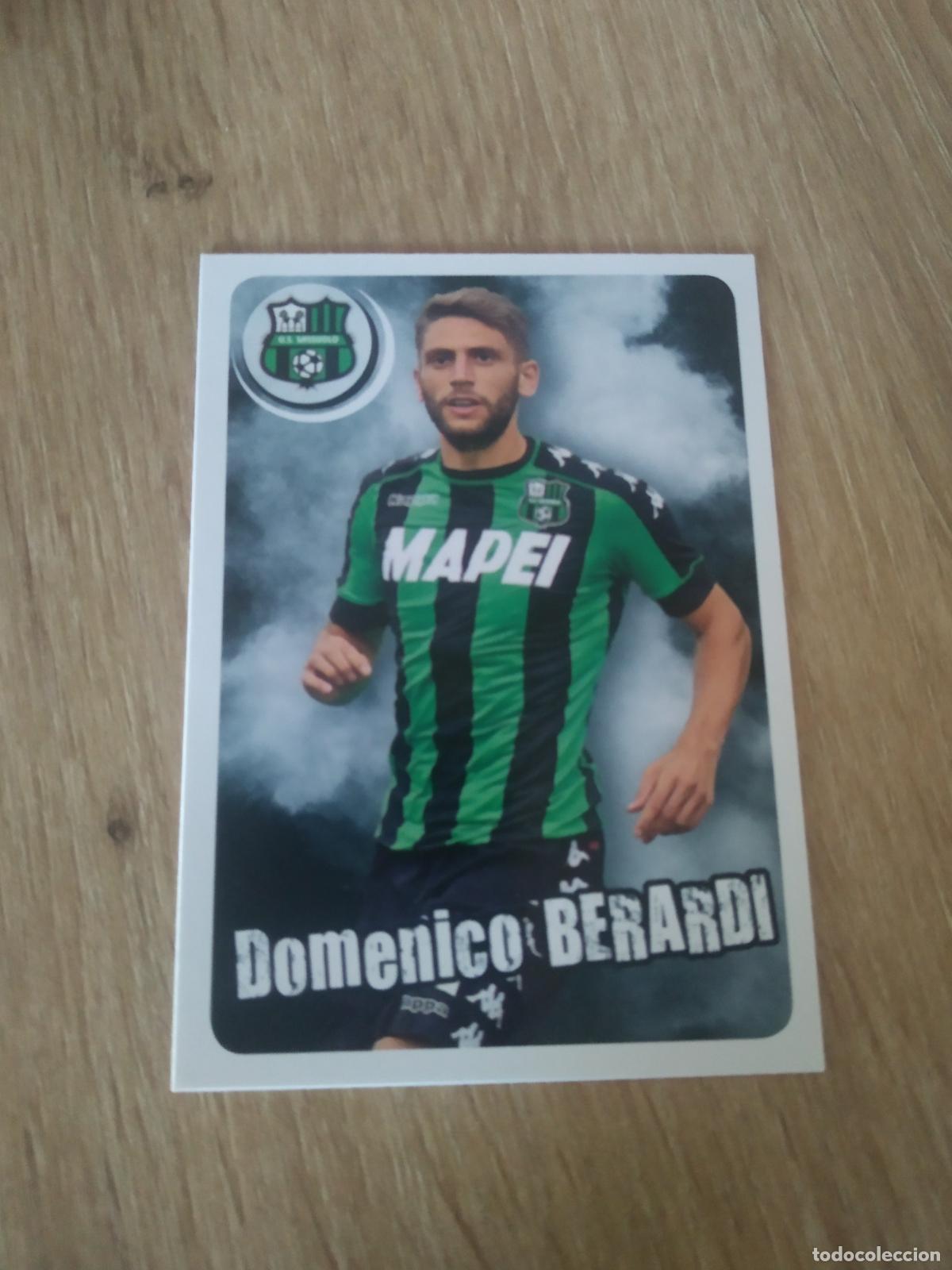 Cromos de F&uacute;tbol: DOMENICO BERARDI SASSUOLO CROMO FUTBOL PANINI LIGA ITALIA 17-18 CALCIATORI 2017-2018