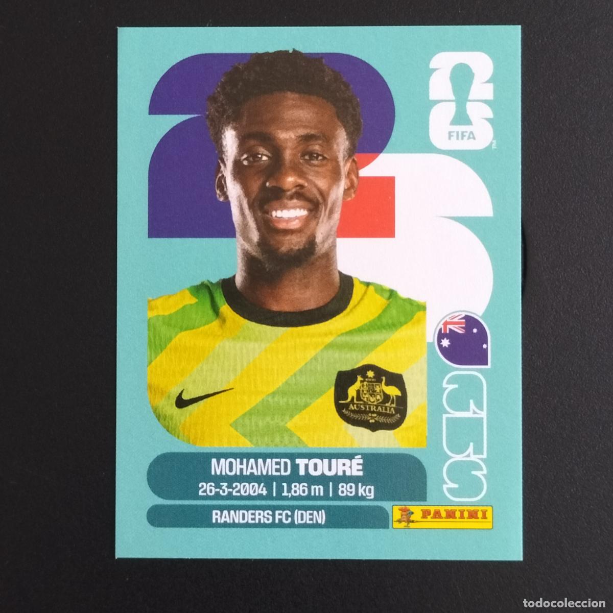 Cromos de F&uacute;tbol: AUS 20 MOHAMED TOURE AUSTRALIA CROMOS STICKER MUNDIAL 26 2026 FIFA WORLD CUP PANINI