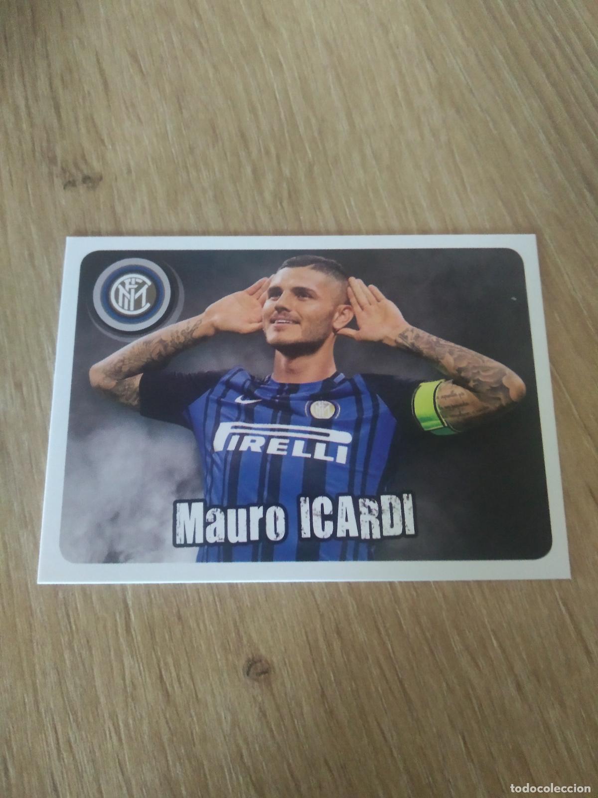 Football Stickers: MAURO ICARDI INTER MILAN CROMO FUTBOL PANINI LIGA ITALIA 17-18 CALCIATORI 2017-2018